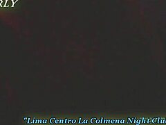 Peruvian dance troupe goes wild at a nightclub party