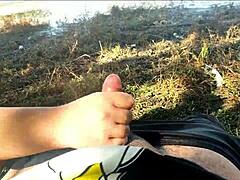 Public Blowjob at the Lake with Girlfriend.