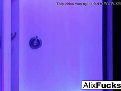 Alix Lynx Showers Off Her Stunning Body