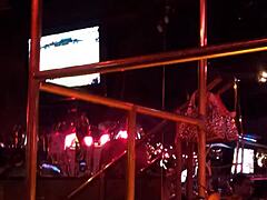 Frankie Rips Clothes In Hot Stockings Striptease