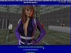 Virtual Sci-Fi Girls Ending 1: Armory Fucking with Shaved Pussy Cumshot