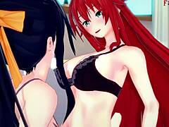 hs dxd ntr madness trailer teases wild fantasy