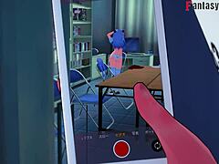 Полный хентай Shinmai Maou NTR с NTR еблей