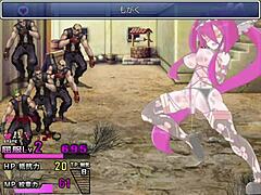 Playing hentai game strongest knight