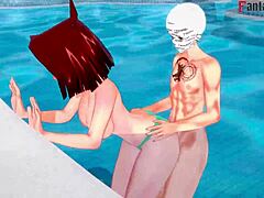 Anzu Mazaki Fucking Hard On The Pool 4 Yu-Gi-Oh Ahegao Step Bikini Tea Gardner Full Fantasyking3