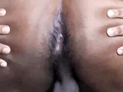 athletic indian bodybuilder shows muscular ass