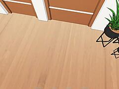 Lezzie Masseuse Rubbing Babe