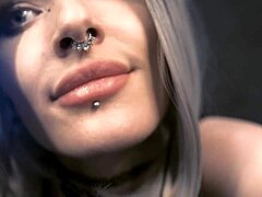 ASMR Oil and Cream Massage on Tattooed Teen Cosplay Body