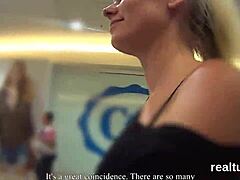 Stunning Czech Teen Teased In Shopping Centre And Shagged In Pov!