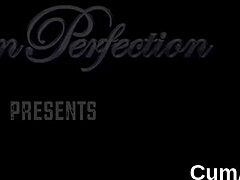 Foxy Babe Sucks Hard for Massive Cum Load on Face