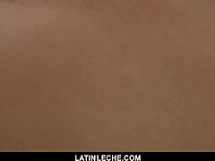 Sexy Latina cocksucker gets fucked by stranger on camera, hinting at anal