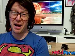 two nerds get blown by uk slut