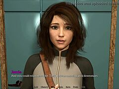 Visual novel-style erotic story with animecartoon quality