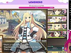 Lewd Vtuber Plays Game With Big Tits