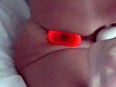 Butt plug in my wife’s ass, lovin’ every sec of this mature anal play, oops!