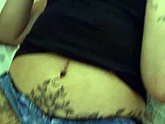 Amateur Couple: She Provokes Him, He Fucks Her Pussy On Pole And Cums Inside