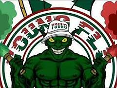 Neymar enjoying a moment of pleasure