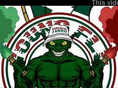 Neymar enjoying a moment of pleasure