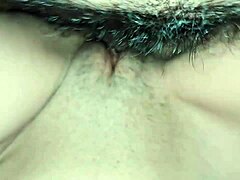 Gran vagina llena de leche, qué rico creampie en esa pussy shaved 😍