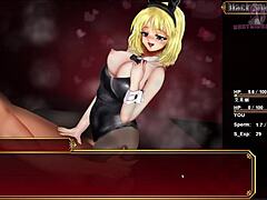 Bunny Girl in Hentai Game Makes Me Cum Fast