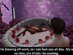 Girl next door chapter 18 features Vanessa's special guest in Sims 4 story