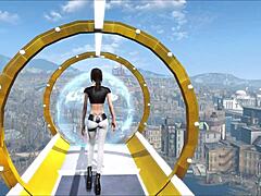 fallout 4 cute brunette fashion number 206