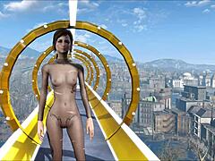 fallout 4 cute brunette fashion number 206