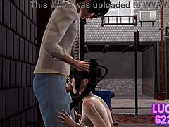 i accompanied my step-sister on the street but was eaten as a snack