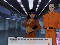 big tits redhead babe in hentai game something unlimited part 126