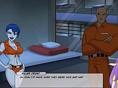 big tits redhead babe in hentai game something unlimited part 126