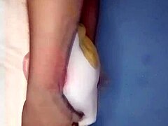 Chubby British Beauty Spreads For Breast Play