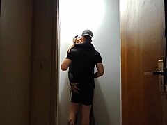 Whoa, Gay Friends Caught Sucking Big Monster Cocks In Corridor After Gym!
