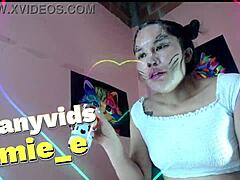 Slut Destroys His Face With A Lot Of Spit Full Deepthroat!