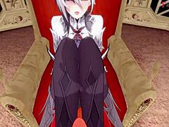 arlecchino blowjob in genshin impact pov fantasy