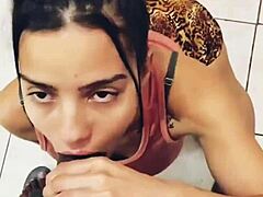 Young and straight couple’s amateur porn with a hot blowjob scene