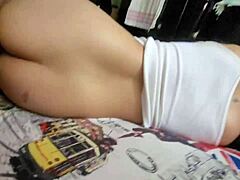 Alexznp fucking his girlfriend's big ass nicely.