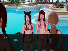 3D animated erotic story with family affairs
