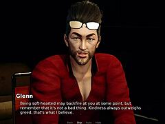 my bully is my lover in this mature cartoon game