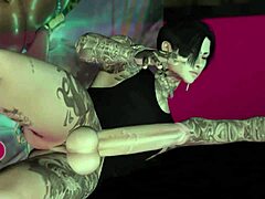 Gay intimate encounter with big cocks