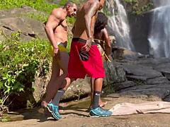 Brazilian Pornstars In Waterfall Double Penetration