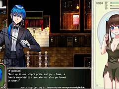 Emma repays debt with blowjobs and bondage in anime story part 6 😏