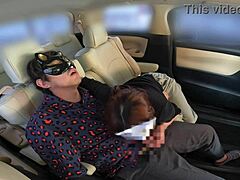 Wife Creampied After Intense Love with Husband Before Outing in Car