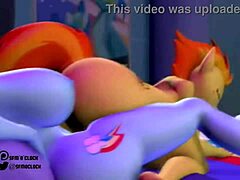 MLP Spitfire Compilation in Wild 3D Action
