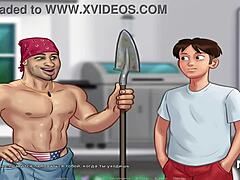 summertimesaga episode e3 features great working tool with milf in 69 at work