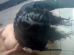 i fuck my sexy best friend in office chair with blowjob and ass