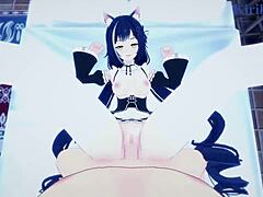 Karyl and Arisa's passionate encounter in Princess Connect