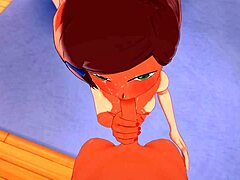 Ben teen hentai: Ben x Gween part 3 uncensored blowjob?