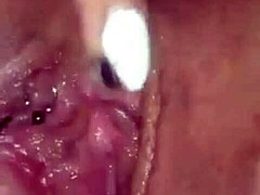 hot wife masturbates with toys and dildo