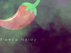 Latina Brunette Touches Big Ass Pussy At Lunchtime