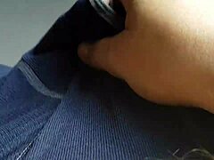 A handjob for the girls in gay video